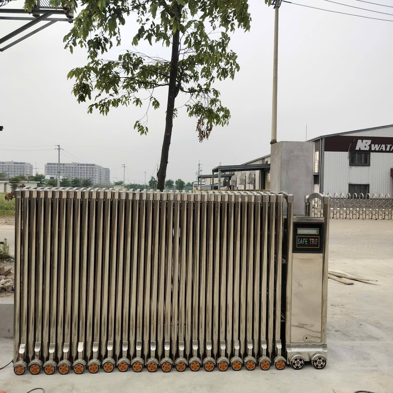 Cổng xếp inox Hải Phòng